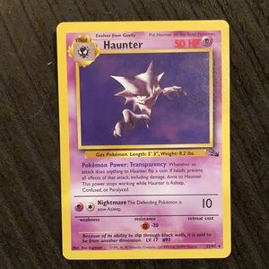 Haunter Pokémon Card